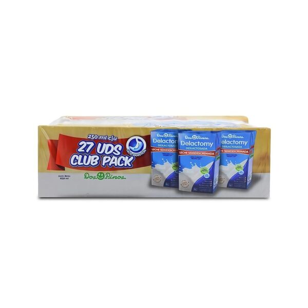 Dos Pinos Leche Deslactosada 27 Unidades 250 mL