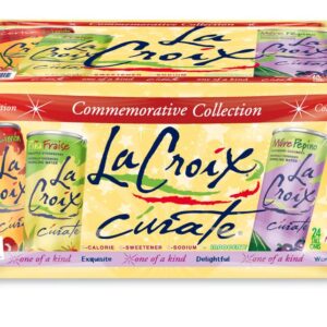 La Croix Curate Variedad de Agua Saborizada 24 Unidades 355 mL