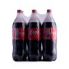 Coca Cola Gaseosa Sabor Original con Menos Azúcar 6 Unidades 1.5 lt - Imagen 2