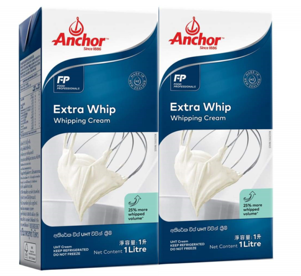 Anchor Crema Pura Batir 2 Unidades 1L