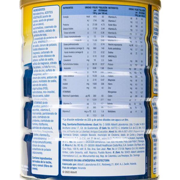 Glucerna Suplemento Alimenticio Diabetes Sabor Vainilla 2 Unidades / 850 g - Imagen 4
