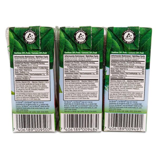 Del Monte Good Living Bebida de Frutas 24 Unidades 160 mL - Imagen 4