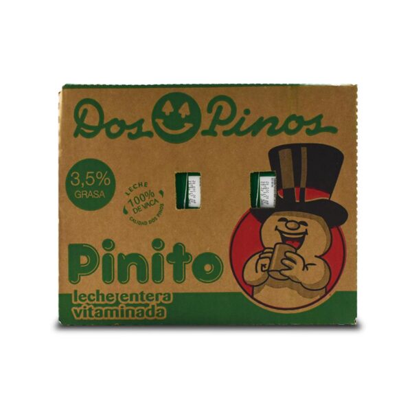 Dos Pinos Leche Entera 12 unidades 1L - Imagen 2