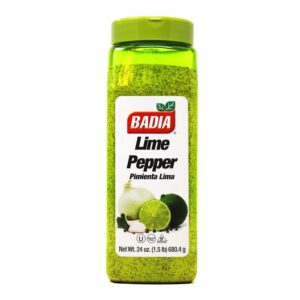 Badia Especia con Sabor a Pimienta de Lima 680.4 g / 24 oz