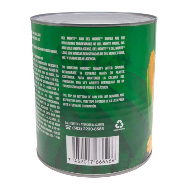 Del Monte Maíz Dorado Entero 3 kg / 6.6 lb - Imagen 2
