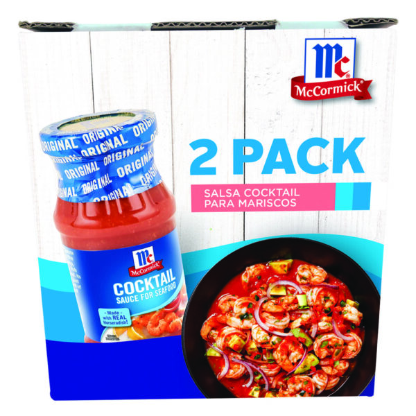 McCormick Salsa Cocktail para Mariscos 2 Unidades / 236 mL