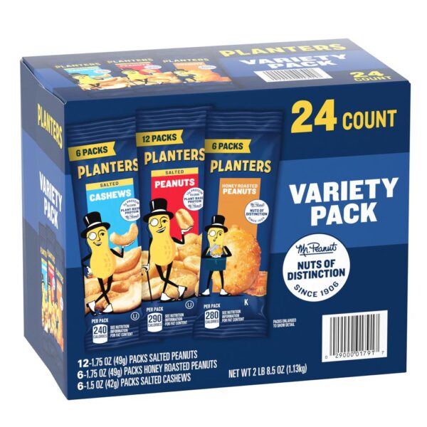 Planters Nueces Surtidas 24 Unidades - Imagen 2