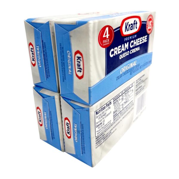 Kraft Queso Crema 4 Unidades / 227 g / 8 oz - Imagen 2