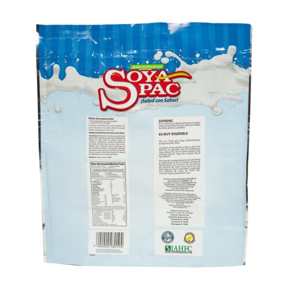 Soya Pac Bebida Vegetal de Soya en Polvo 2 kg / 4.4 lb - Imagen 2