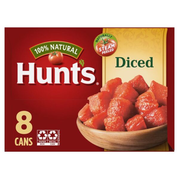 Hunts Tomates Picados 8 Unidades 411 g