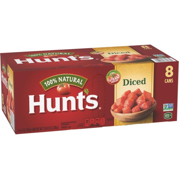Hunts Tomates Picados 8 Unidades 411 g - Imagen 2