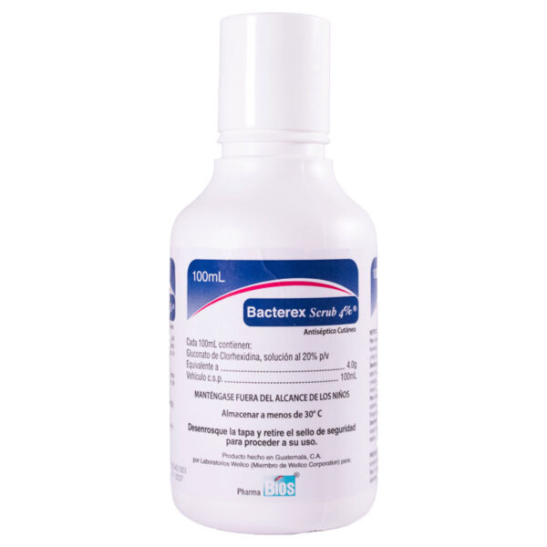 BACTEREX SCRUB 4% FRASCO 100 ML