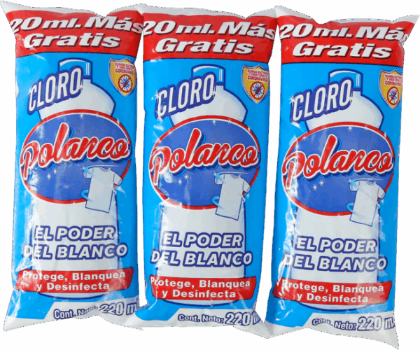 CLORO POLANCO 6 PACK 220 ML