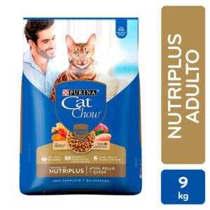 Cat Chow Nutriplus Comida para Gato 9 kg  19.8 lb