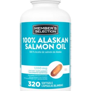 Members Selection Aceite de Salmón de Alaska 320 Unidades