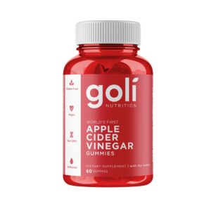 Goli Gomitas Vinagre de Sidra de Manzana 60 Unidades