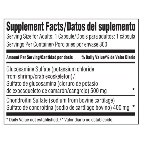 Members Selection Glucosamina y Condroitina 300 Unidades - Imagen 3