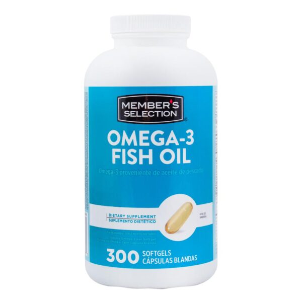 Members Selection Aceite de Pescado con Omega-3 300 Capsulas